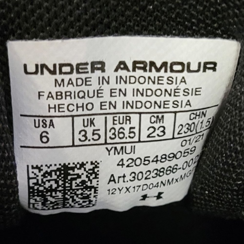 COPY - *SOLD*   VERY GOOD CONDITION Under Amour shoe - Picture 4 of 4